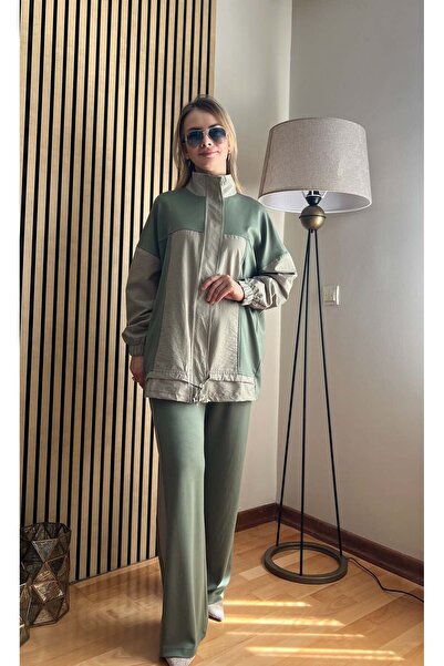 Cardella Lora Premium Oversize Σετ με φερμουάρ και μαντήλι - Γυναικείο Σετ με...