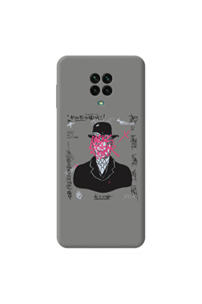 Other Xiaomi Redmi Note 9 Pro Awes Grey Colored Silicone TPU Θήκη