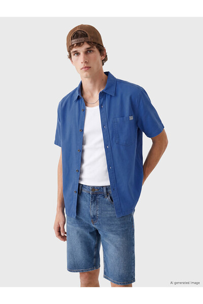LC Waikiki Özmarka New Season Regular Fit Men's Jean Shirt