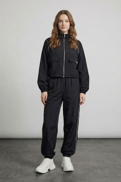 Quzu Women's Jacket Ckt01527 Black
