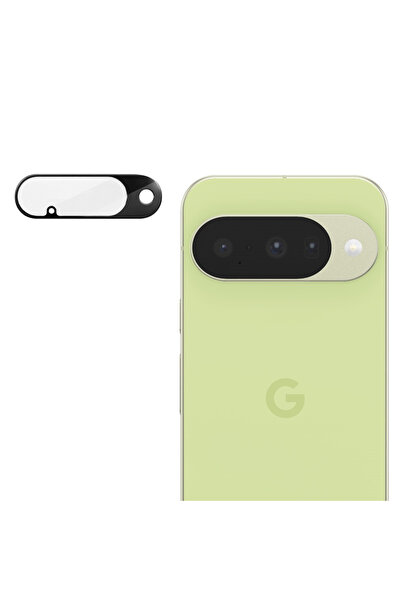 Techsuit Folie protectie camera pentru Google Pixel 10, lentile foto, negru