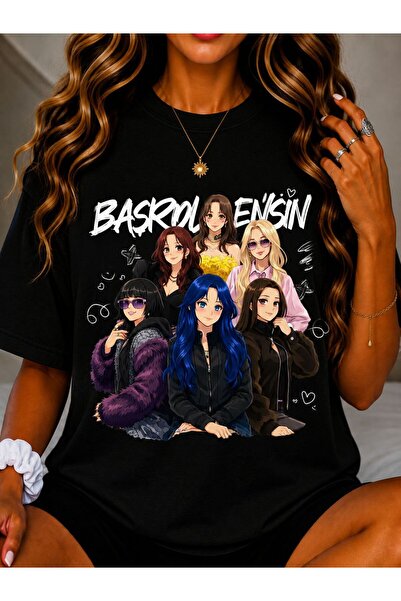 EYMORA Manifestation You Are the Main Character Slogan Printed T-Shirt
