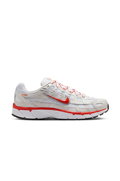 Nike P-6000 Pegasus Tasarımlı Günlük Spor Ayakkabı Beyaz / Gümüş / Kırmızı / ...