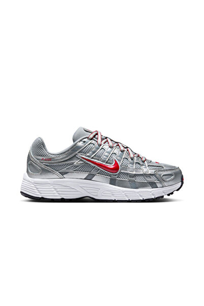 Nike P-6000 Pegasus Retro Tasarım Günlük Spor Ayakkabı Metalik Gümüş / Gri / ...