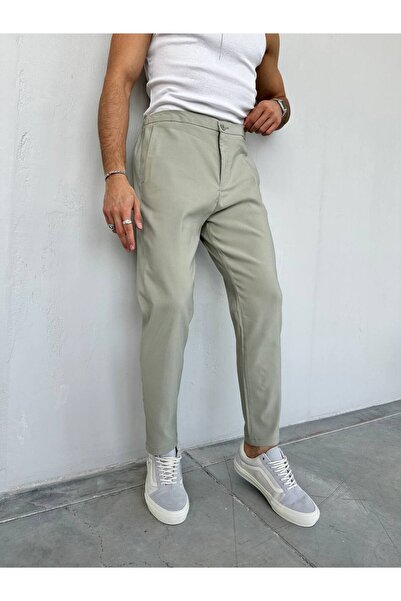 Thebomb Gabardine Lycra Fabric Ankle Length Jogger Pants Pnt5032