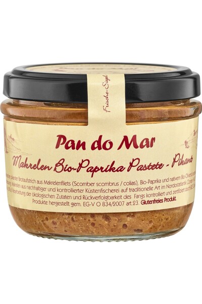 Pan do Mar Pasta picanta de macrou cu boia bio fara gluten