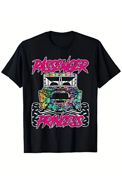 1001 Line تي شيرت SXS Princess Offroad Adventure بتصميم جرافيك للركاب في مركب...