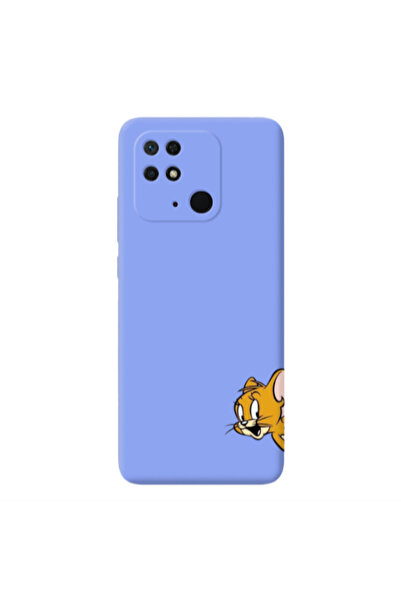 Other Xiaomi Redmi 10C Jerry 2 Light Purple Colored Silicone TPU Θήκη