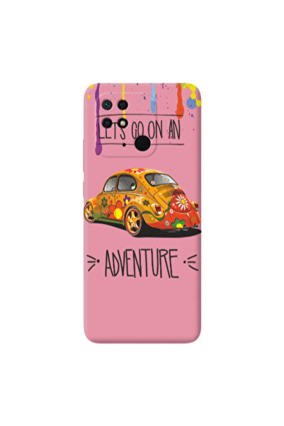Other Xiaomi Redmi 10C Adventure Pink Colored Silicone TPU Θήκη