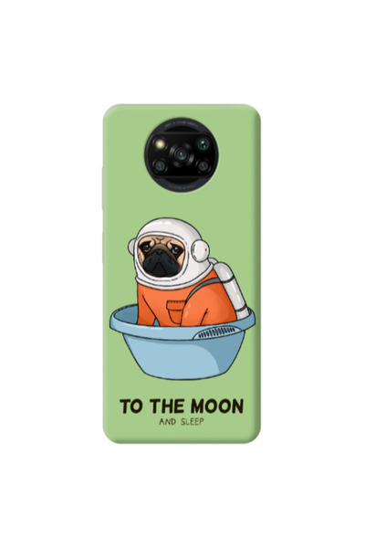 Other Xiaomi Poco X3 /X3 Pro To the moon Light Green Colored Silicone TPU Θήκη