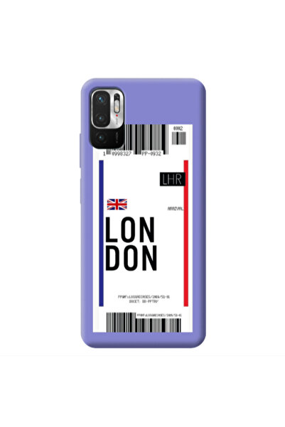 Other Xiaomi Redmi Note 10 Pro 5G London Arrival Purple Colored Silicone TPU ...