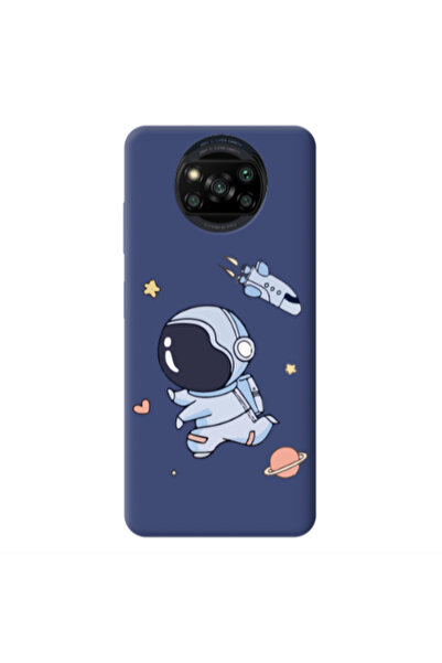 Other Xiaomi Poco X3 /X3 Pro Aduket Dark blue Colored Silicone TPU Θήκη