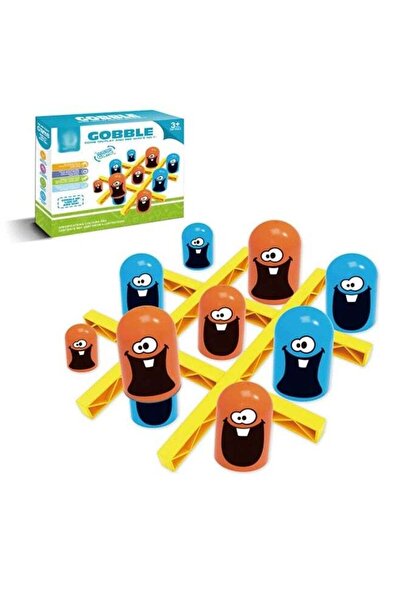 adventure game Gobble Board Game, Tic Tac Toe, Educational Puzzle Game for Ki...
