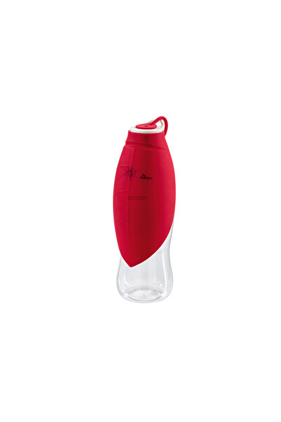 Hunter Sticla cu bol, Hunter, Letter, Silicon/Plastic, 550 ml, Rosu