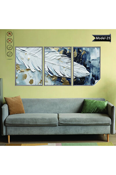 Akıllı Kağıt Statik Tutunma Özellikli Tablo - Poster Çiçek (Model- 25)