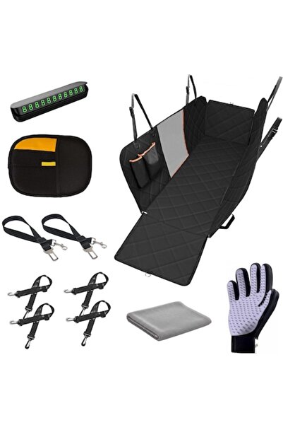 Seredo Husa Scaune Auto Protectie si Transport Animale Seredo™, 4x Centuri zg...