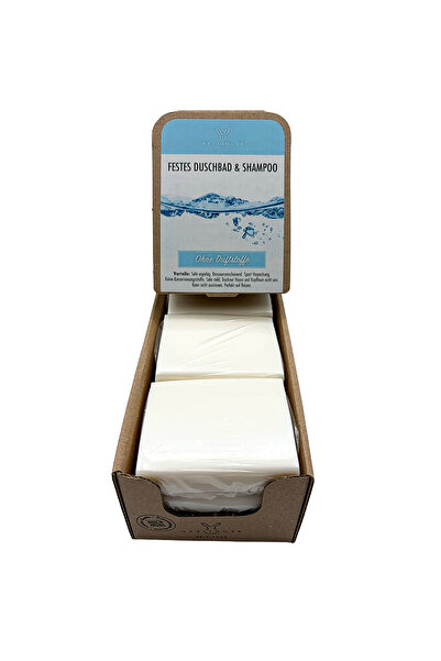 Haslinger Parfümsüz Katı Duş Jeli ve Şampuan (100 g)