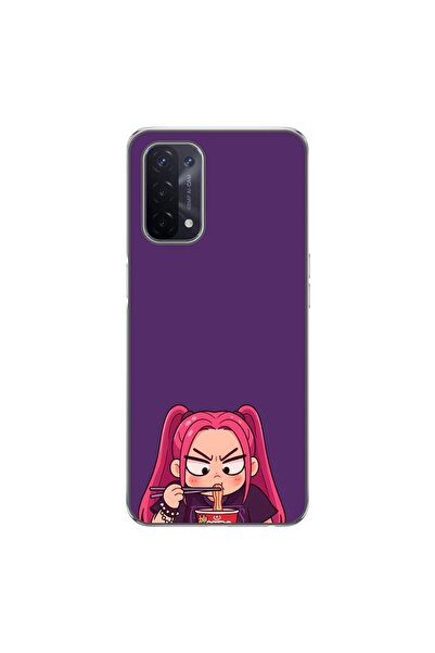 OEM Husa compatibila cu Oppo A54 5G, A74 5G Silicon Model KPop Demon Hunters ...