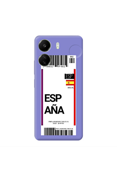 Other Xiaomi Redmi 13C Espana Arrival Purple Colored Silicone TPU Θήκη