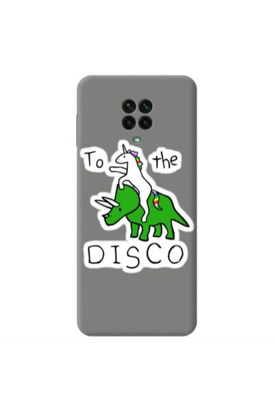 Other Xiaomi Redmi Note 9 Pro To the disco Grey Colored Silicone TPU Θήκη