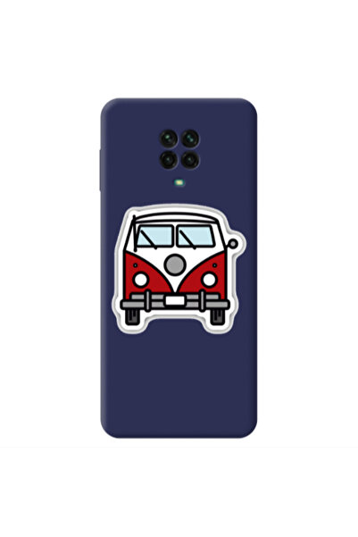 Other Xiaomi Redmi Note 9 Pro Minibus Dark blue Colored Silicone TPU Θήκη