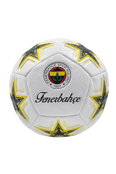 Can Spor Football Ball Star Yellow-Navy Blue