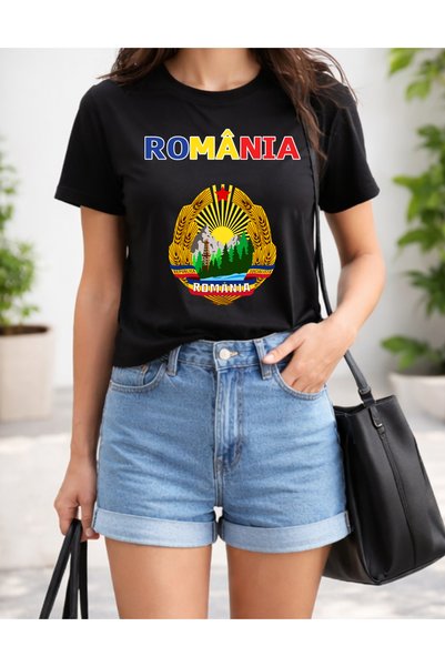 OEM Tricou Vintage România – 100% Bumbac |   Imprimare DTF Premium