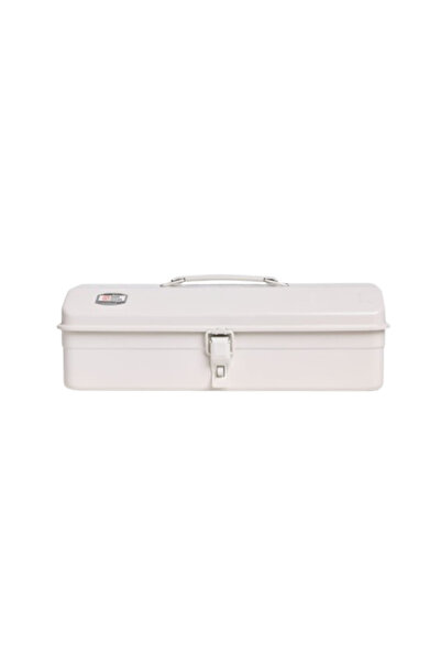 Toyo Steel Y-350 Tool Storage Box White Metal Storage Box