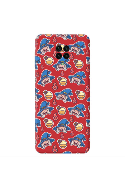 Other Xiaomi Redmi Note 9 Pro Sweet Witch Red Colored Silicone TPU Θήκη