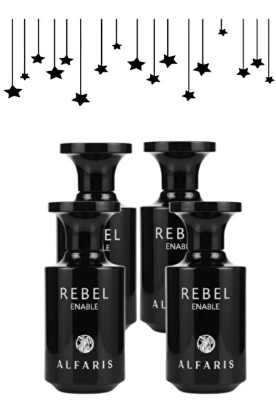 alfaris 4 قطع من عطر ريبل إنبل 100 مل