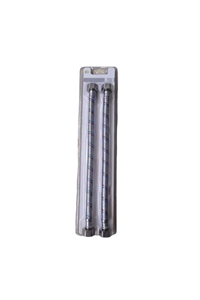 Tradesor Σπιράλ σύνδεσης νερού - Θ-Θ - 30cm - 1/2x1/2 - 2pcs - 23101