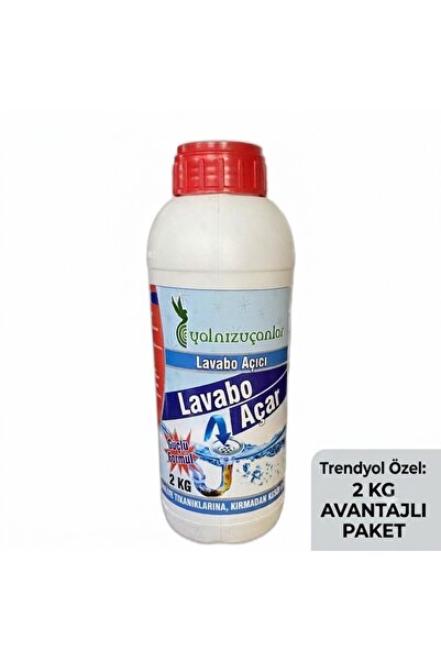 Yalnızuçanlar Güçlü Sıvı Lavabo Ve Gider Açıcı Etkili Tıkanıklık Açıcı Formül...