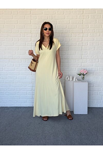 Goncalya Maxi Boy Modal Dress