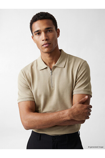 LC Waikiki Esvab • Modern & Distinctive Devrik Roba Collar Men's T-Shirt
