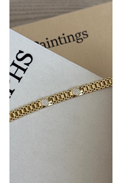 İREM YILDIZ CM 14K Gold Premium Kararmaya Dayanıklı Şık Minimal Kadın Bileklik