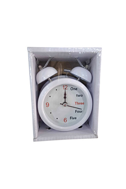 Tradesor Επιτραπέζιο ρολόι - Ξυπνητήρι - 3301-12 - 301127 - White