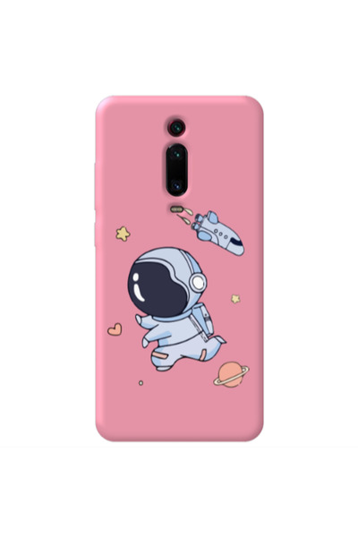 Other Xiaomi Mi 9T Pro Aduket Pink Colored Silicone TPU Θήκη