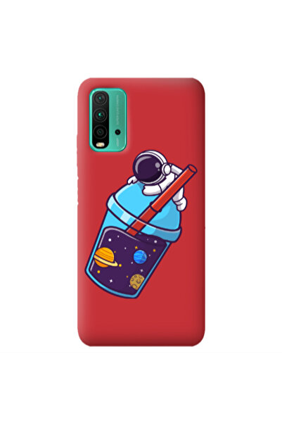 Other Xiaomi Poco M3 Longing in space Red Colored Silicone TPU Θήκη