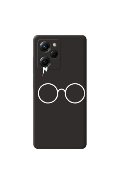 Other Xiaomi Poco X5 Pro glasses Black Colored Silicone TPU Θήκη