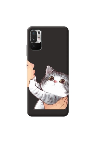 Other Xiaomi Redmi Note 10 Pro 5G No Kiss Black Colored Silicone TPU Θήκη