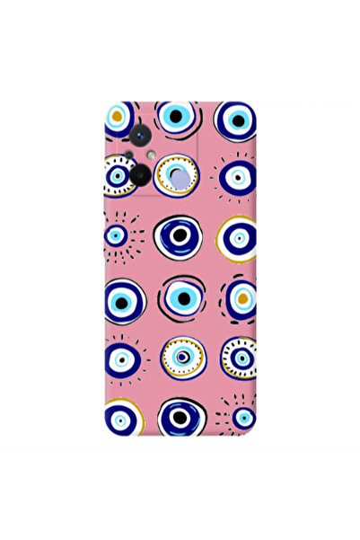 Other Xiaomi Redmi 12C Beads Pink Colored Silicone TPU Θήκη