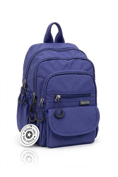 WİKİDAYS.S MODA TRENDİ Multi-Compartment Crinkle Fabric Casual Backpack - Wat...
