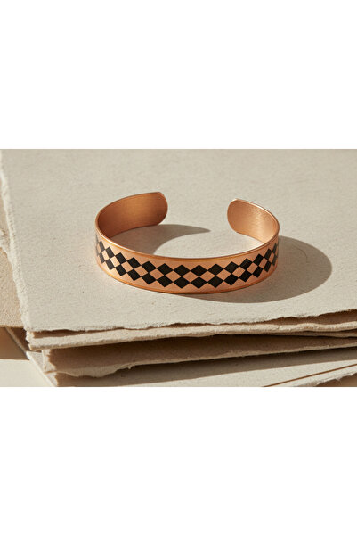 Erol Bakır New Series 2069 Bijouterie Bracelet 100% Handmade Copper
