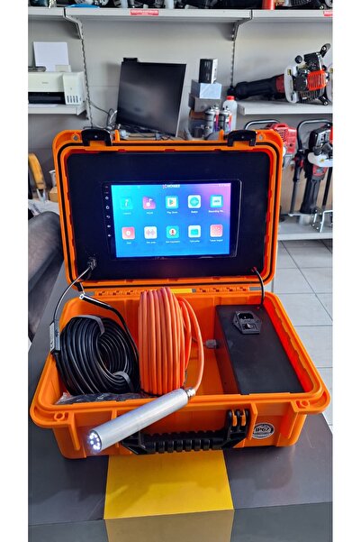 ist-tek 25 Metre Android Yılan Kamera | 9" IPS Ekran | 4 GB RAM + 64 GB Hafız...