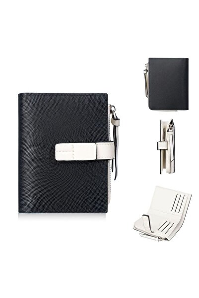 Choice Black Baellerry High-End Fashion Buckle Ladies Wallet Multi-Slot Handb...
