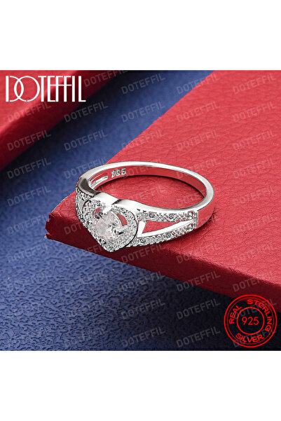 Choice3 6 Silver 925 Sterling Silver Heart AAA Zircon Ring For Woman Fashion ...