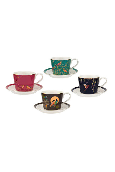 Portmeirion Set de cafea din porțelan premium, x Sara Miller, Chelsea, pentru...
