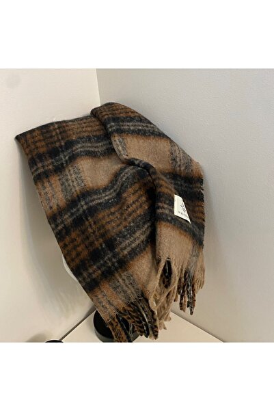 choice2 One Size Style 7 Maillard Womens Reversible Scarf Plaid Windproof Ins...
