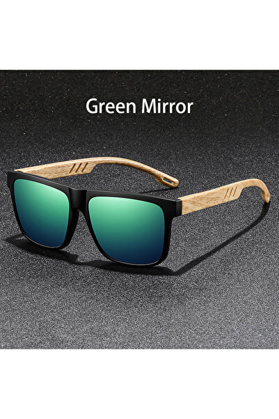 Choice5 نظارات شمسية مربعة الشكل من GreenMirror بتصميم عتيق للرجال والنساء، ن...