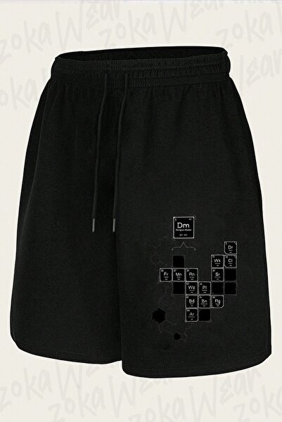 ZOKAWEAR Unisex Chemistry of Roleplay Dnd Science Design Printed Shorts